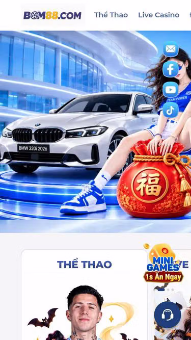 Screenshot of bom88.casino