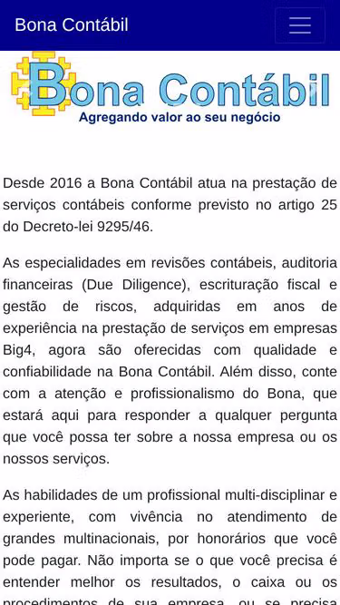 Screenshot of bona.api.br