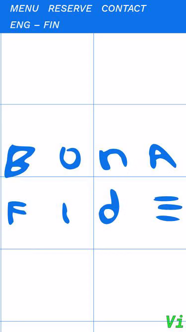 Screenshot of bonafide.fi