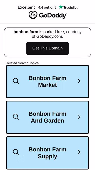 Screenshot of bonbon.farm