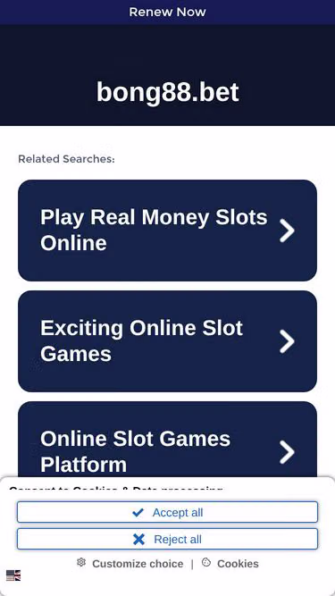 Screenshot of bong88.bet
