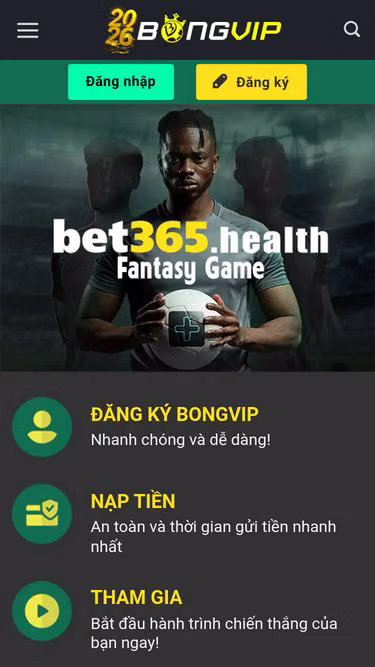 Screenshot of bongvip.im