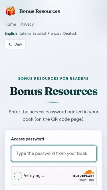 Screenshot of bonus.contact