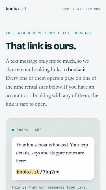 Screenshot of booka.it