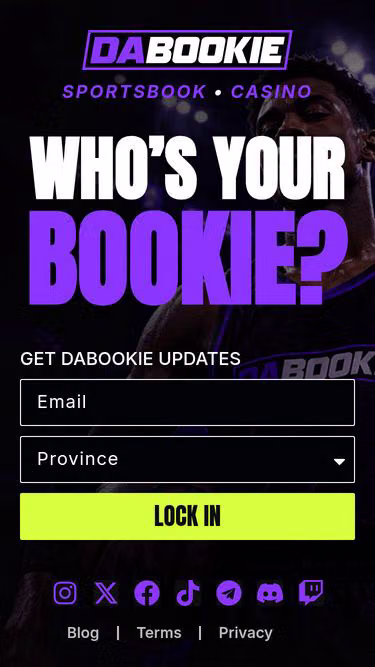 Screenshot of bookie.us