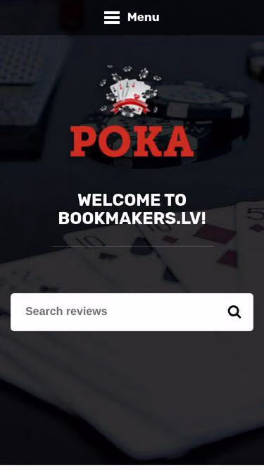 Screenshot of bookmakers.lv