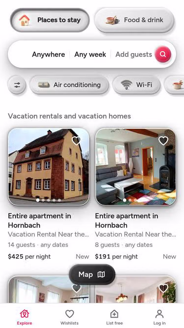 Screenshot of booknofees.app