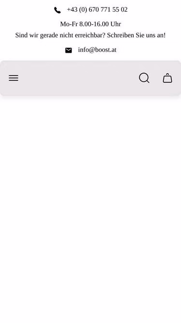 Screenshot of boost.at