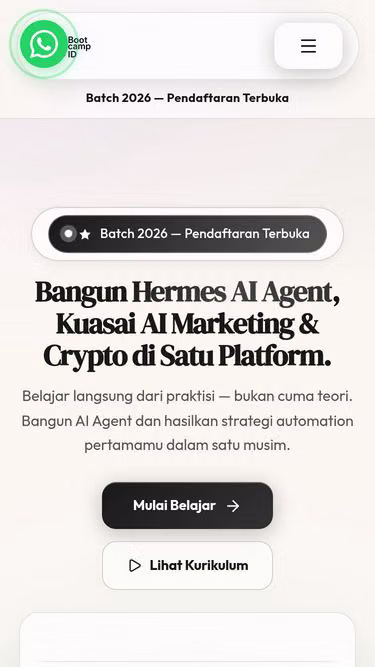 Screenshot of bootcamp.web.id