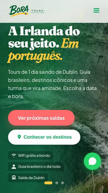 Screenshot of bora.ie