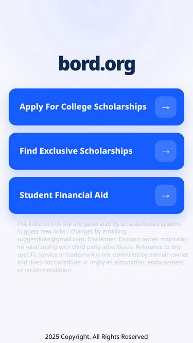 Screenshot of bord.org