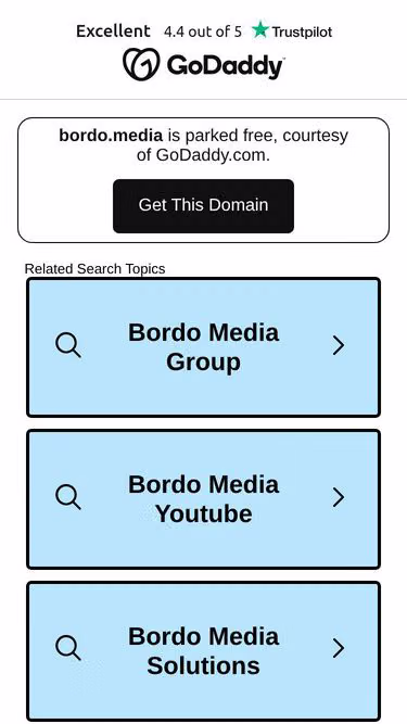 Screenshot of bordo.media