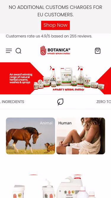 Screenshot of botanica.team