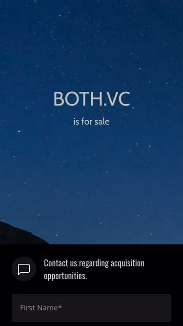 Screenshot of both.vc