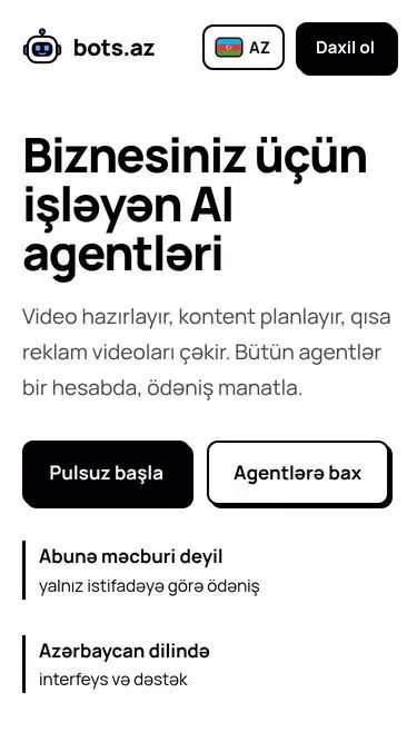 Screenshot of bots.az