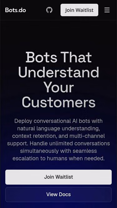 Screenshot of bots.do