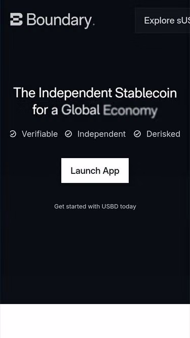 Screenshot of boundary.finance