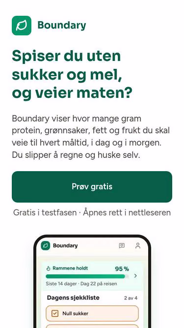 Screenshot of boundary.no
