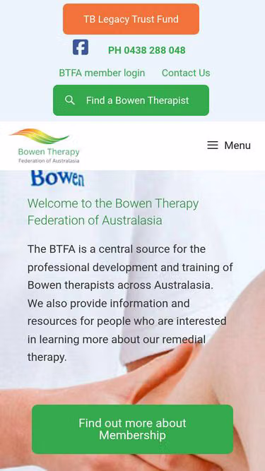 Screenshot of bowen.asn.au
