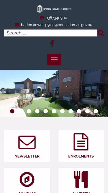Screenshot of bpc.vic.edu.au