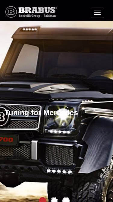 Screenshot of brabus.com.pk