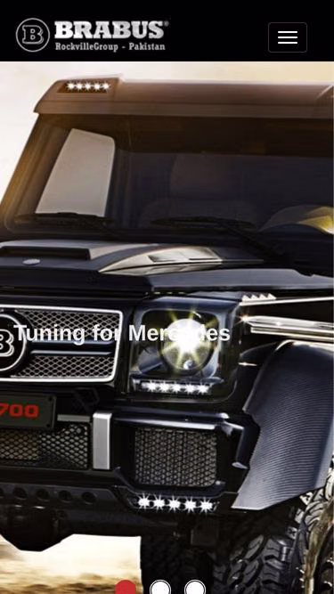 Screenshot of brabus.pk