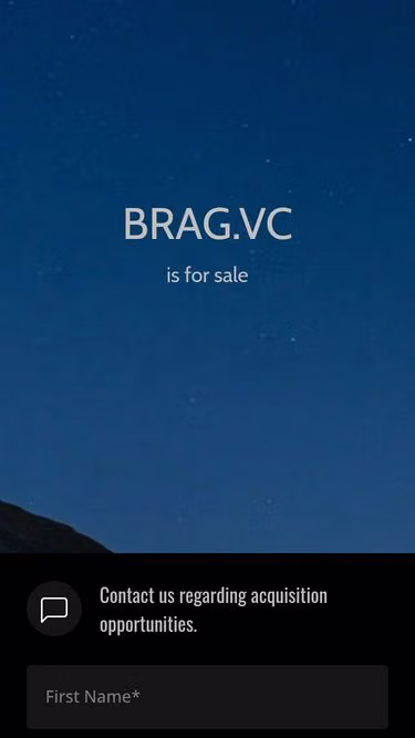Screenshot of brag.vc