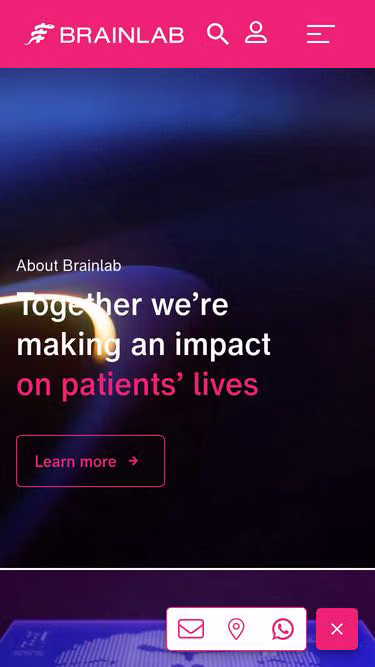 Screenshot of brainlab.fr