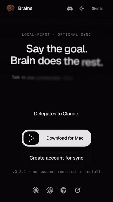 Screenshot of brains.codes