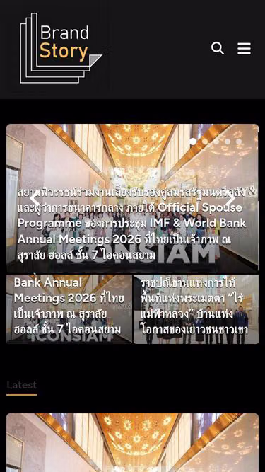 Screenshot of brandstory.biz