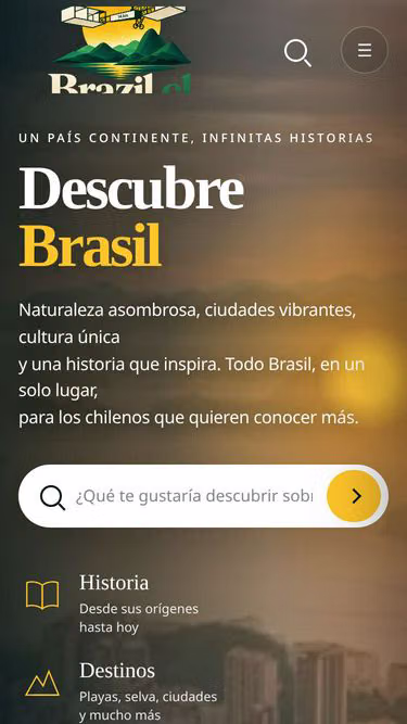 Screenshot of brazil.cl