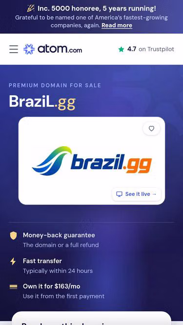 Screenshot of brazil.gg