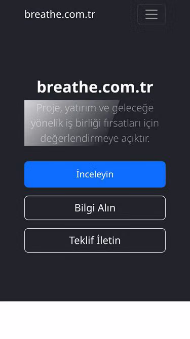 Screenshot of breathe.com.tr