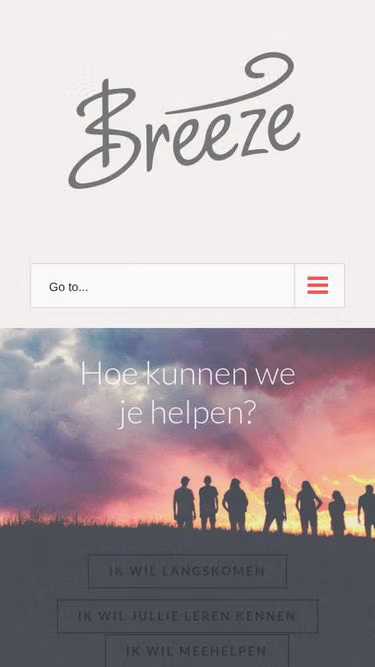 Screenshot of breeze.be