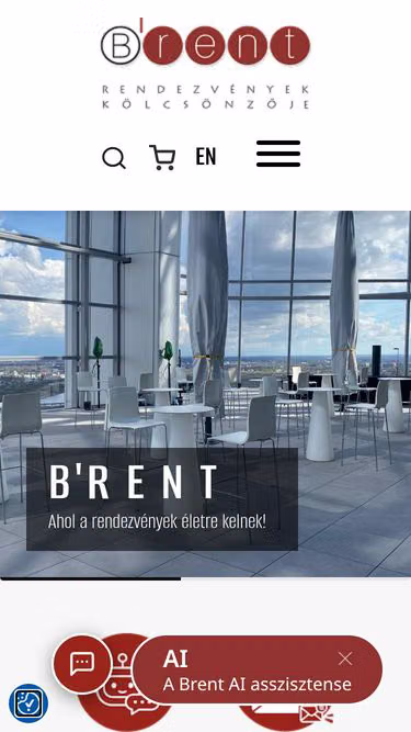 Screenshot of brent.hu