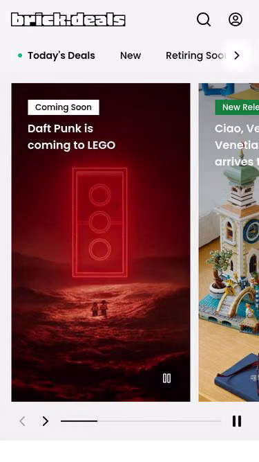 Screenshot of brick.deals