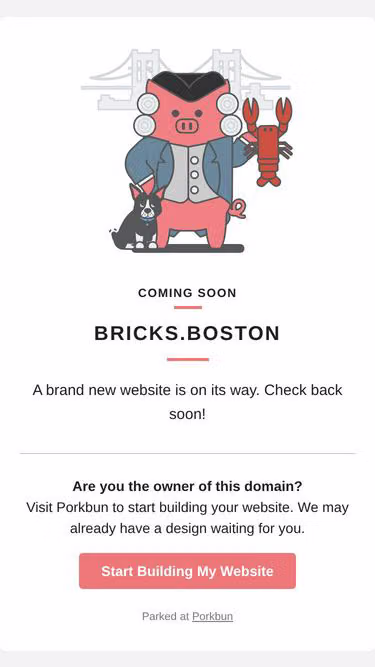 Screenshot of bricks.boston