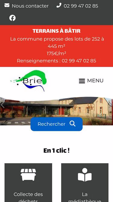 Screenshot of brie.bzh