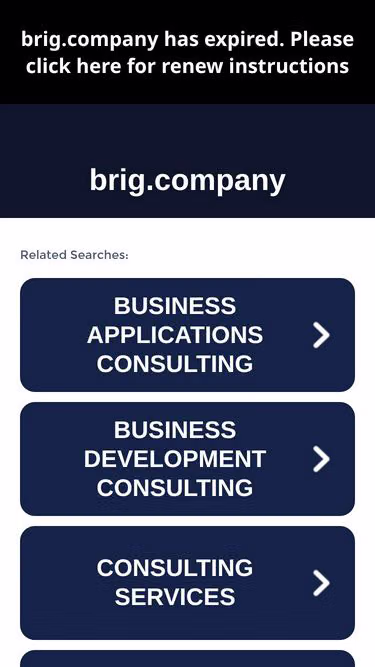 Screenshot of brig.company