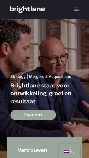 Screenshot of brightlane.nl