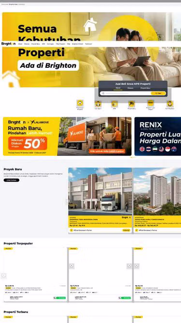 Screenshot of brighton.web.id