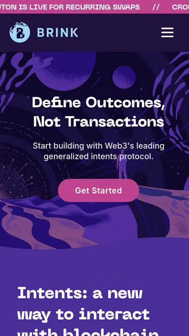 Screenshot of brink.site