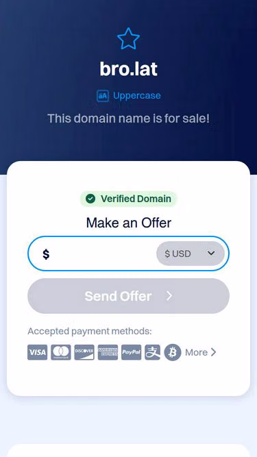 Screenshot of bro.lat