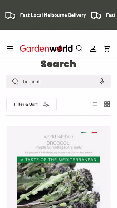 Screenshot of broccoli.au