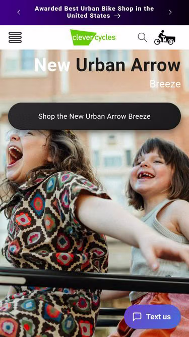Screenshot of brompton.us