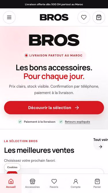 Screenshot of bros.ma