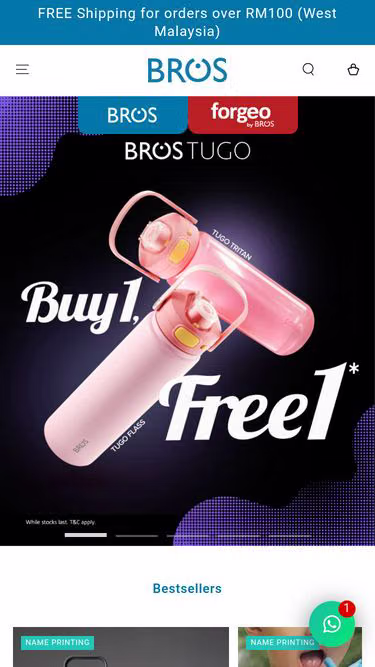 Screenshot of bros.my