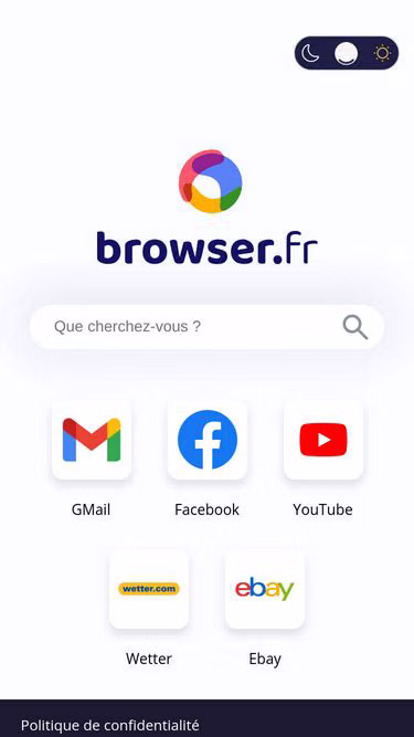 Screenshot of browser.fr