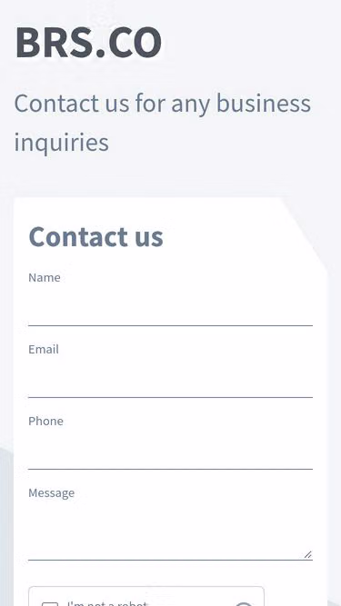 Screenshot of brs.co