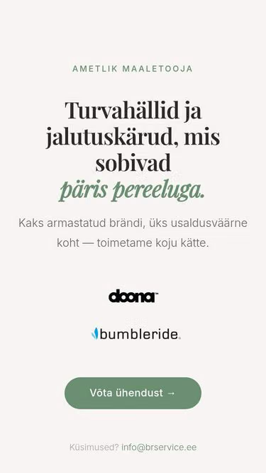 Screenshot of brs.fi